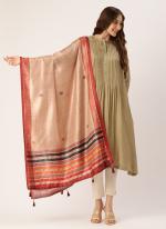 Cotton Multi Colour Casual Wear Printed Dupatta